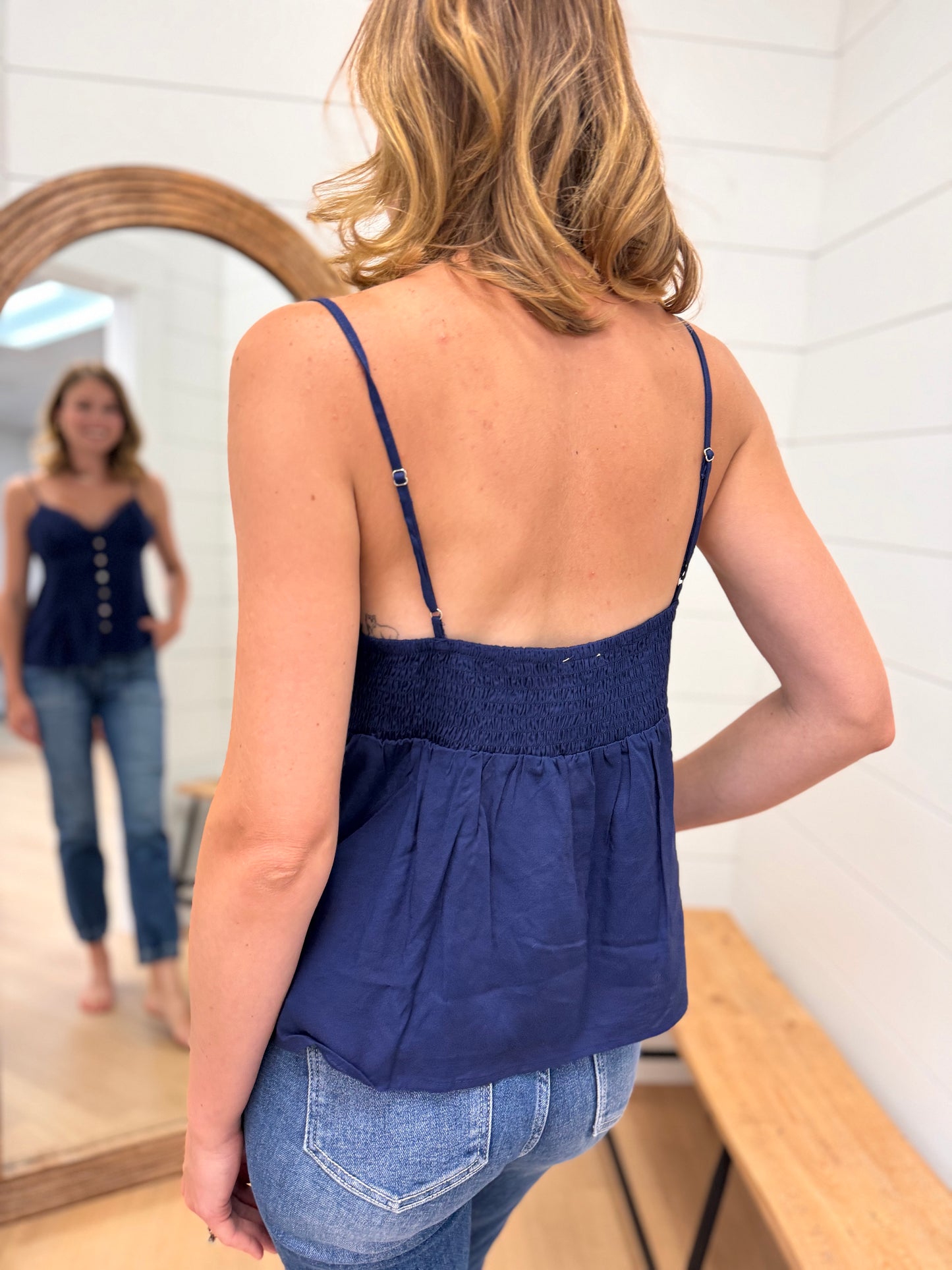 Cami Tank with Adjustable Straps