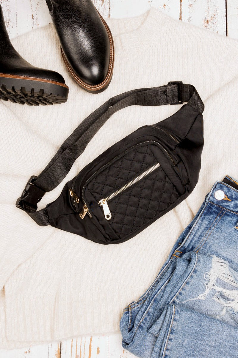 Quilted Belt Bag