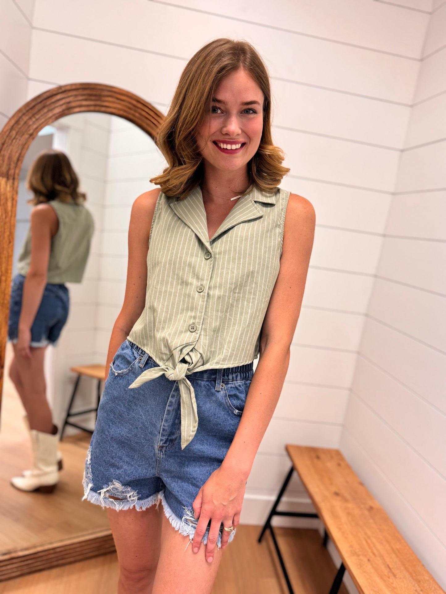 Pin Stripe Tank