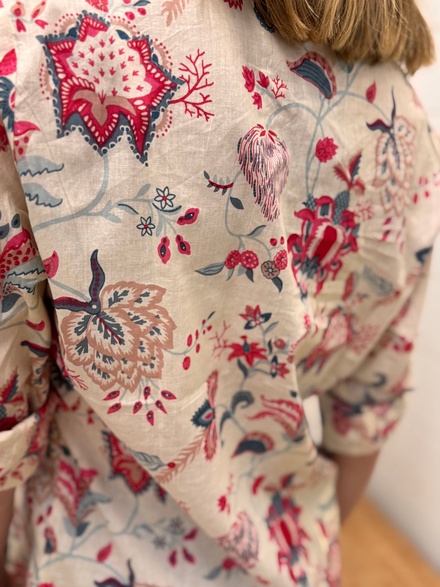 Floral Button Down Shirt