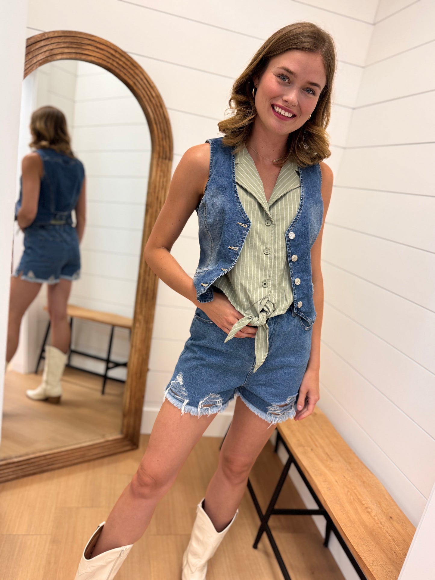 Denim Vest