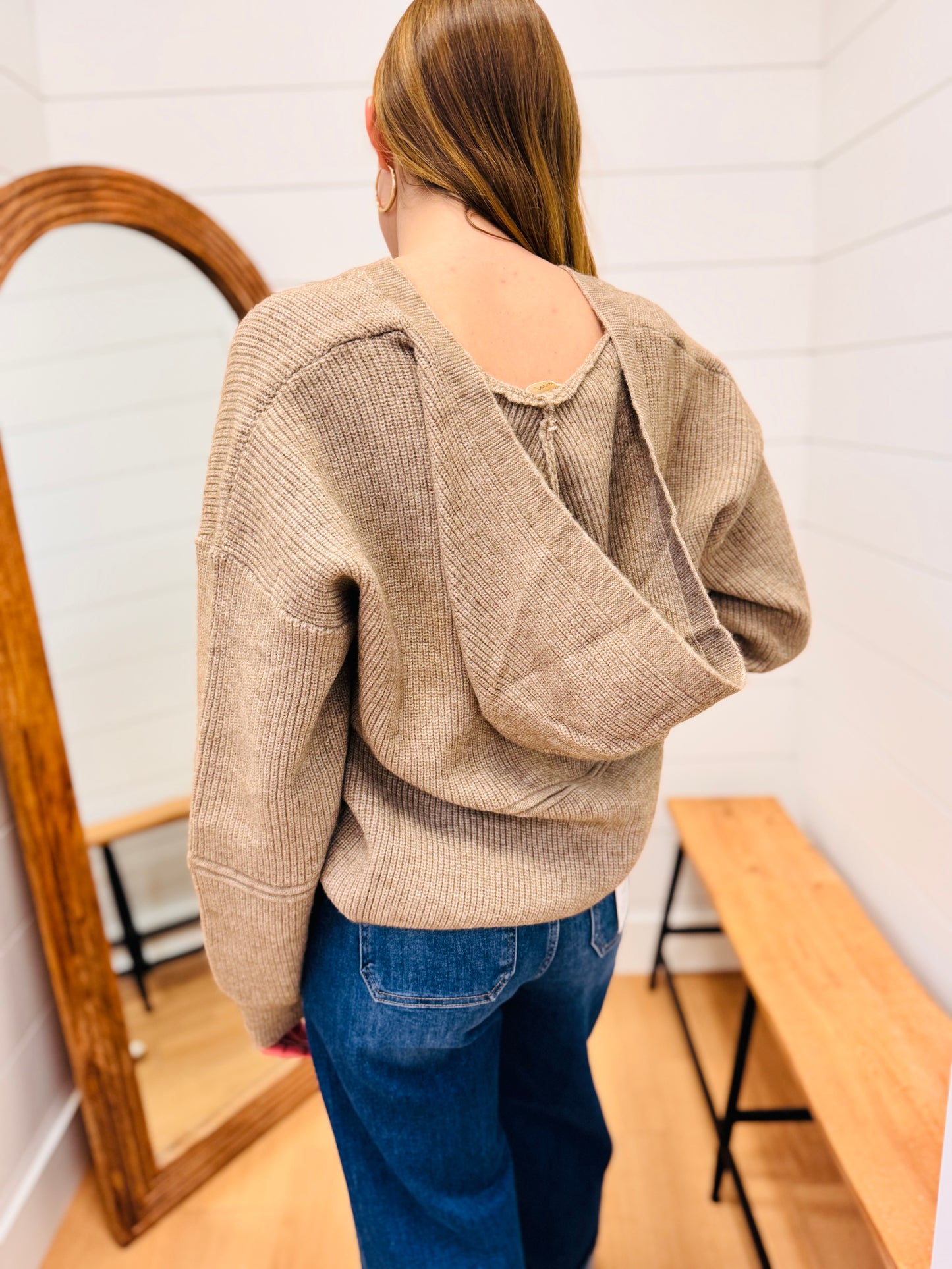 Cozy Sweater Hoodie Top