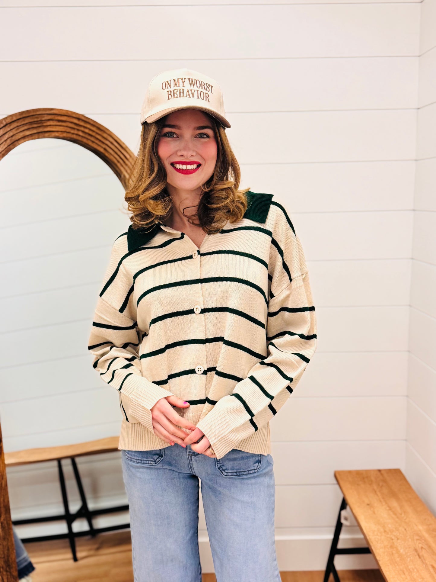 On My Worst Behavior Cap