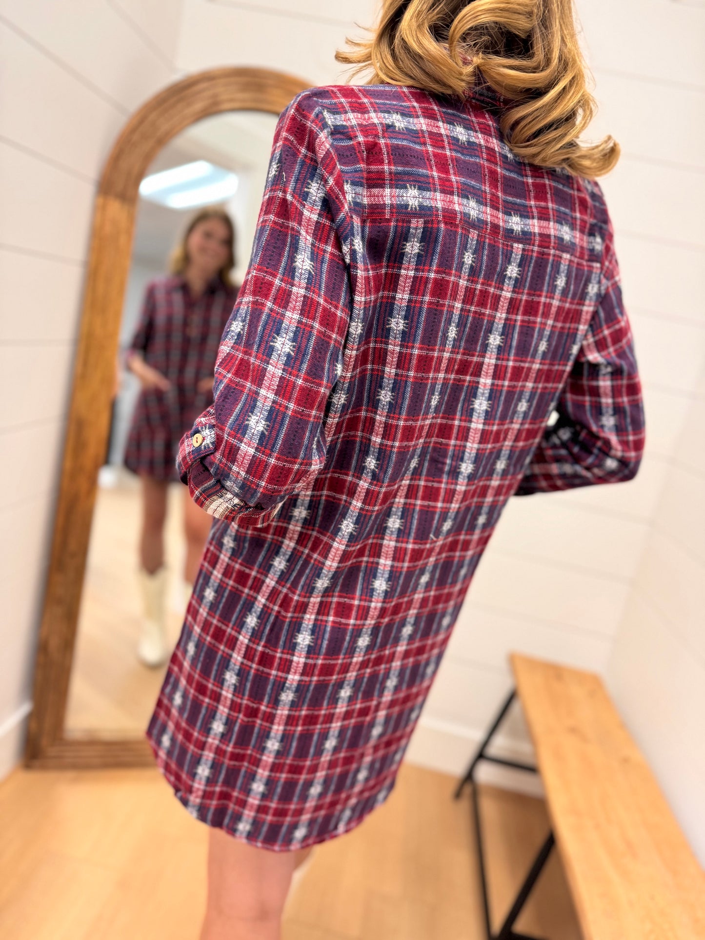 Plaid Dress