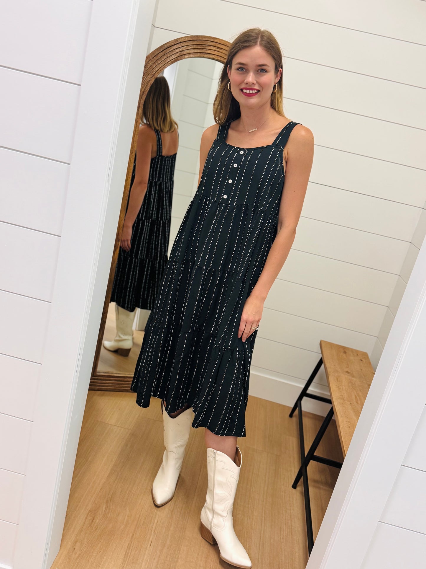 Black Shift Dress