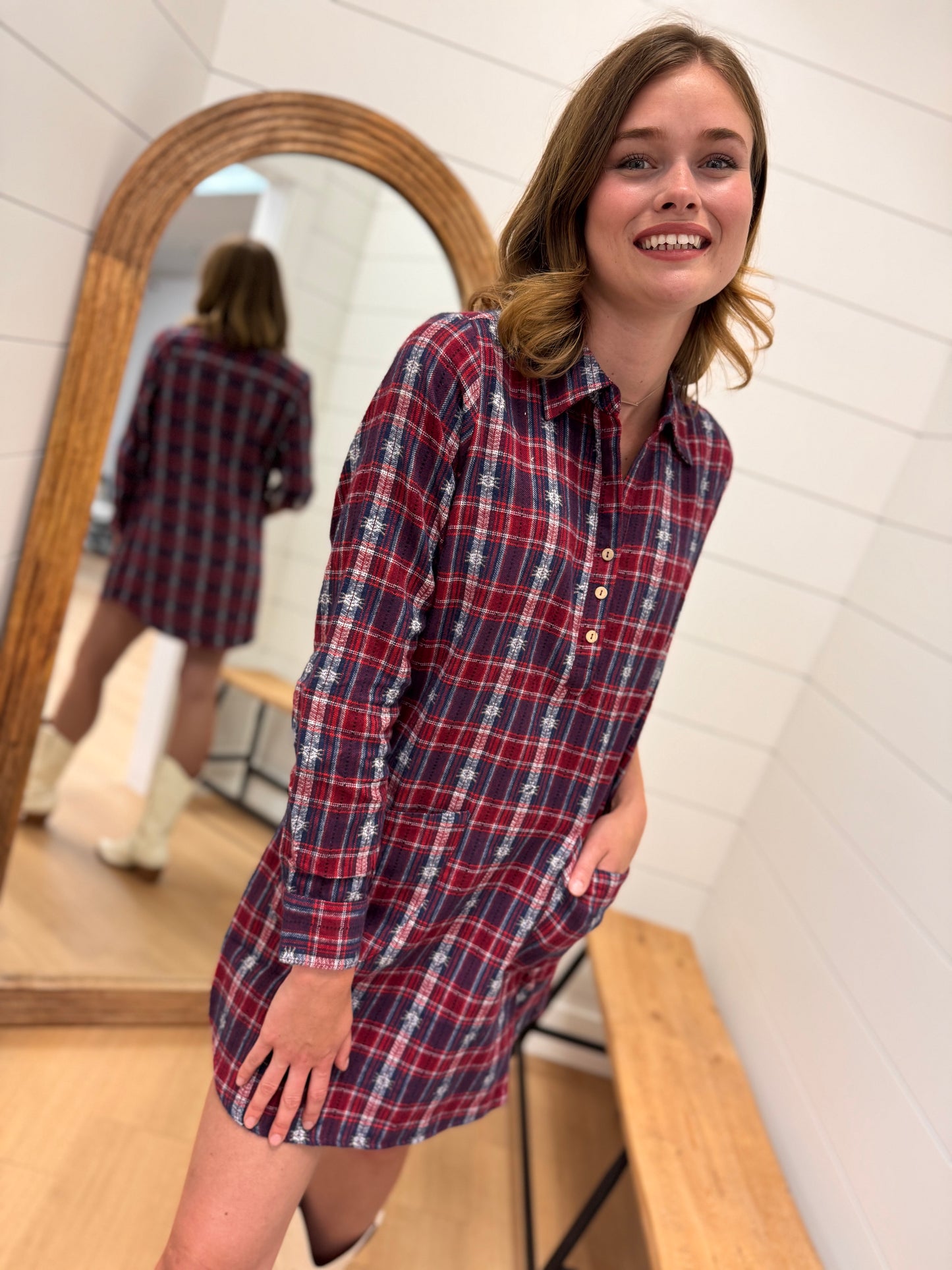Plaid Dress