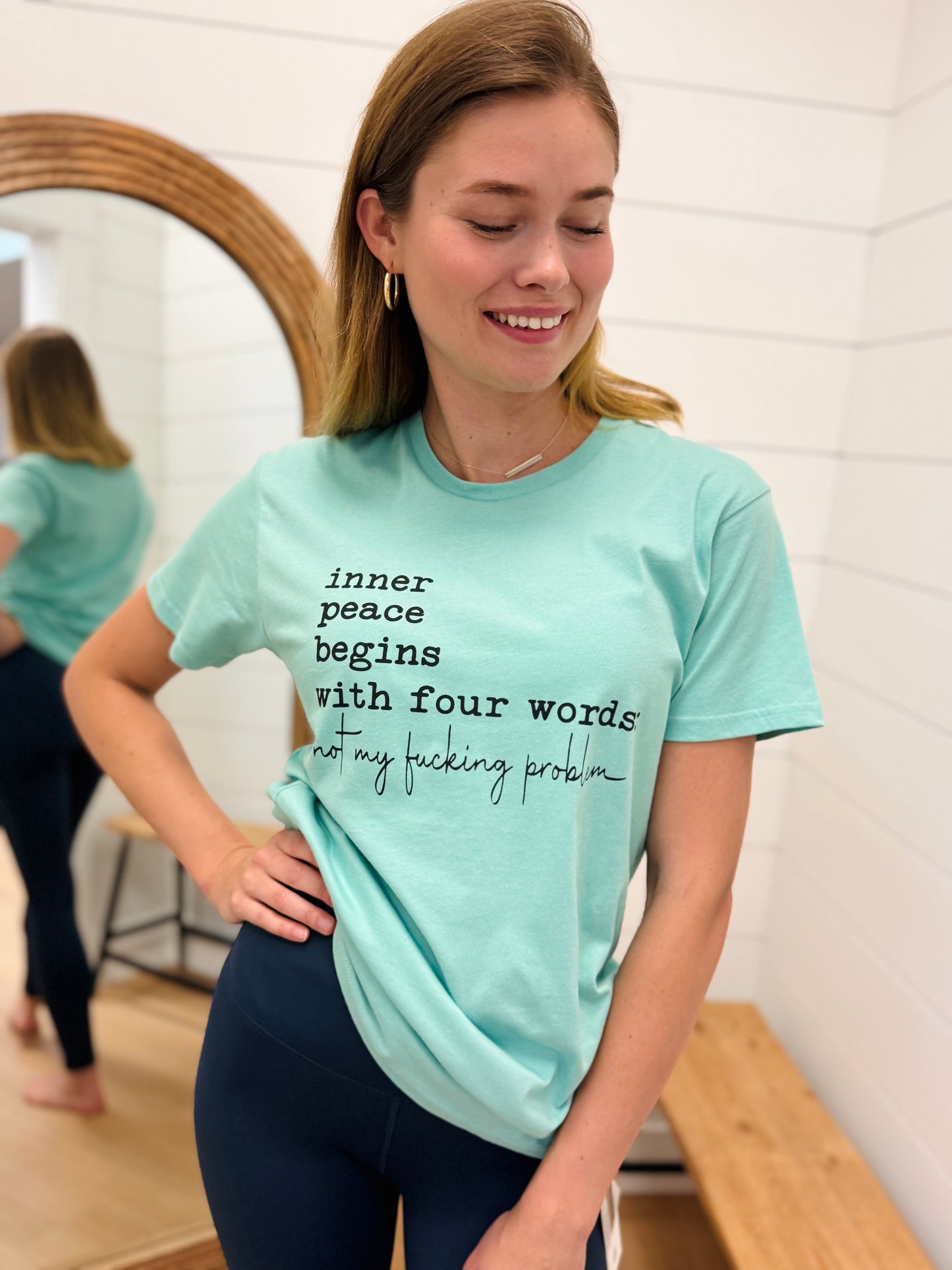 Inner Peace Begins Graphic Tee