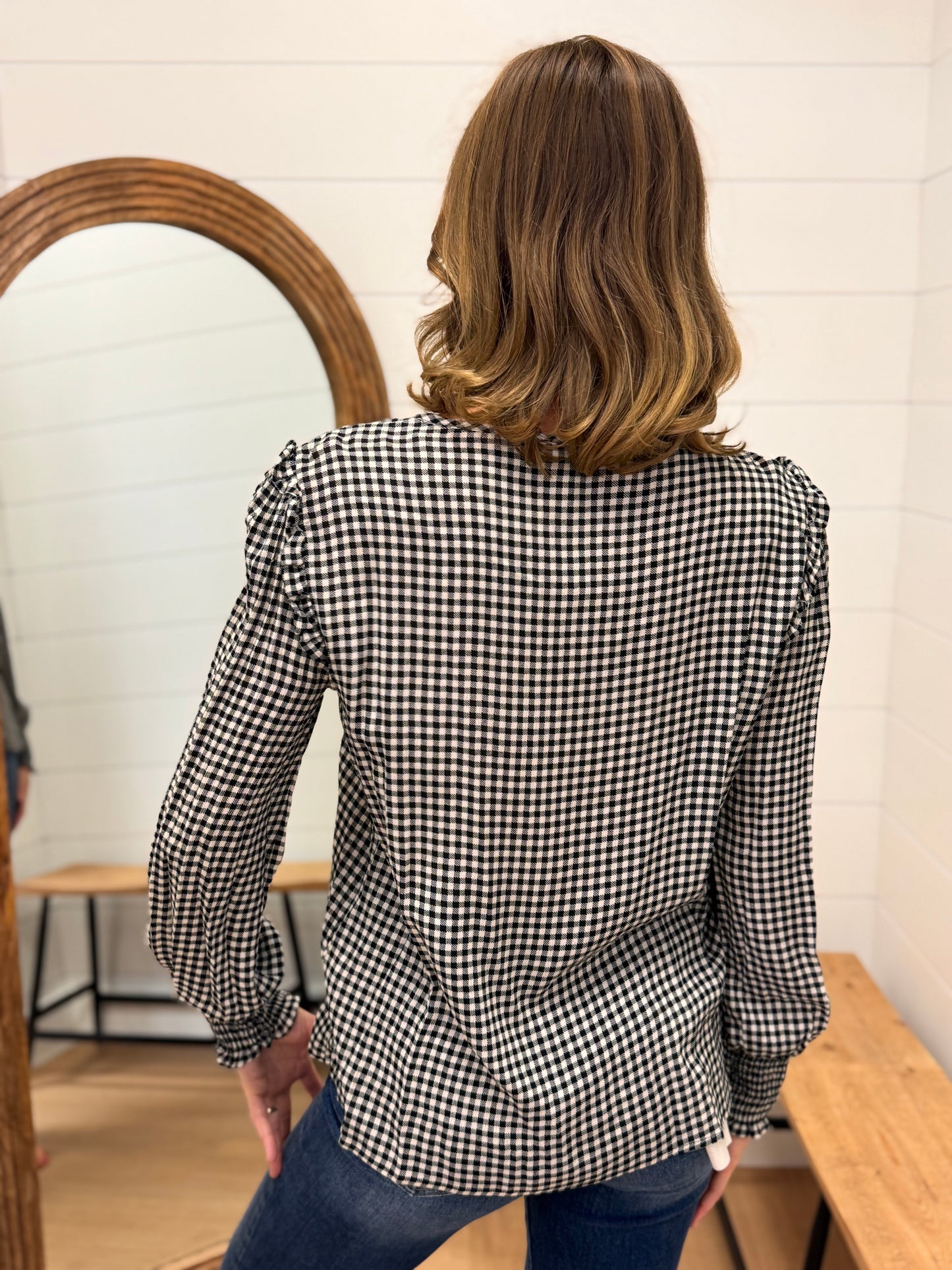 Mini Plaid Top