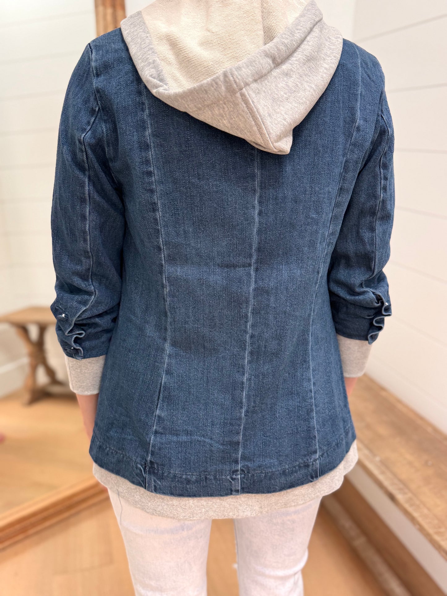 Blazer Hoodie Jacket - Risen