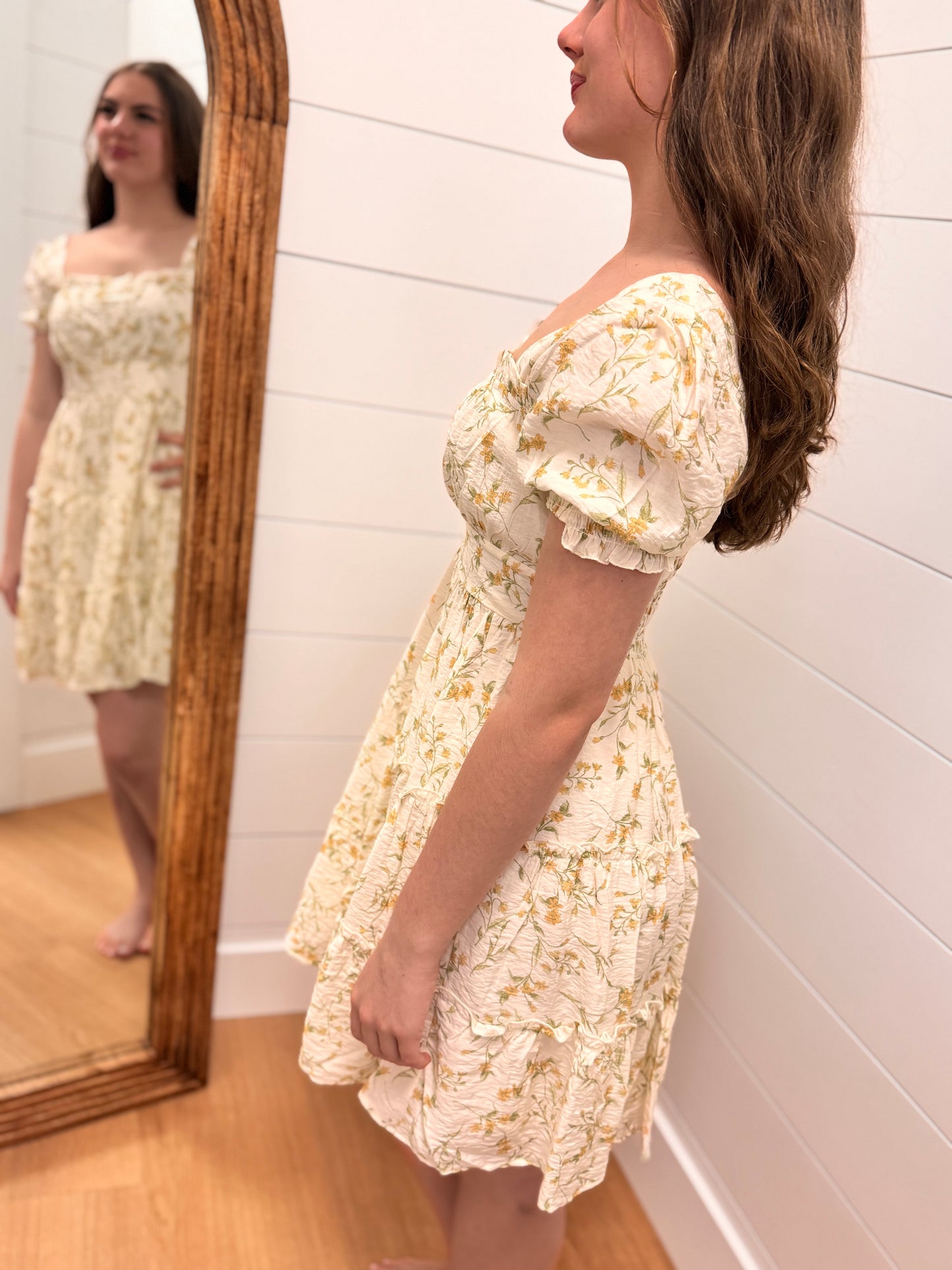 Floral Tiered Dress
