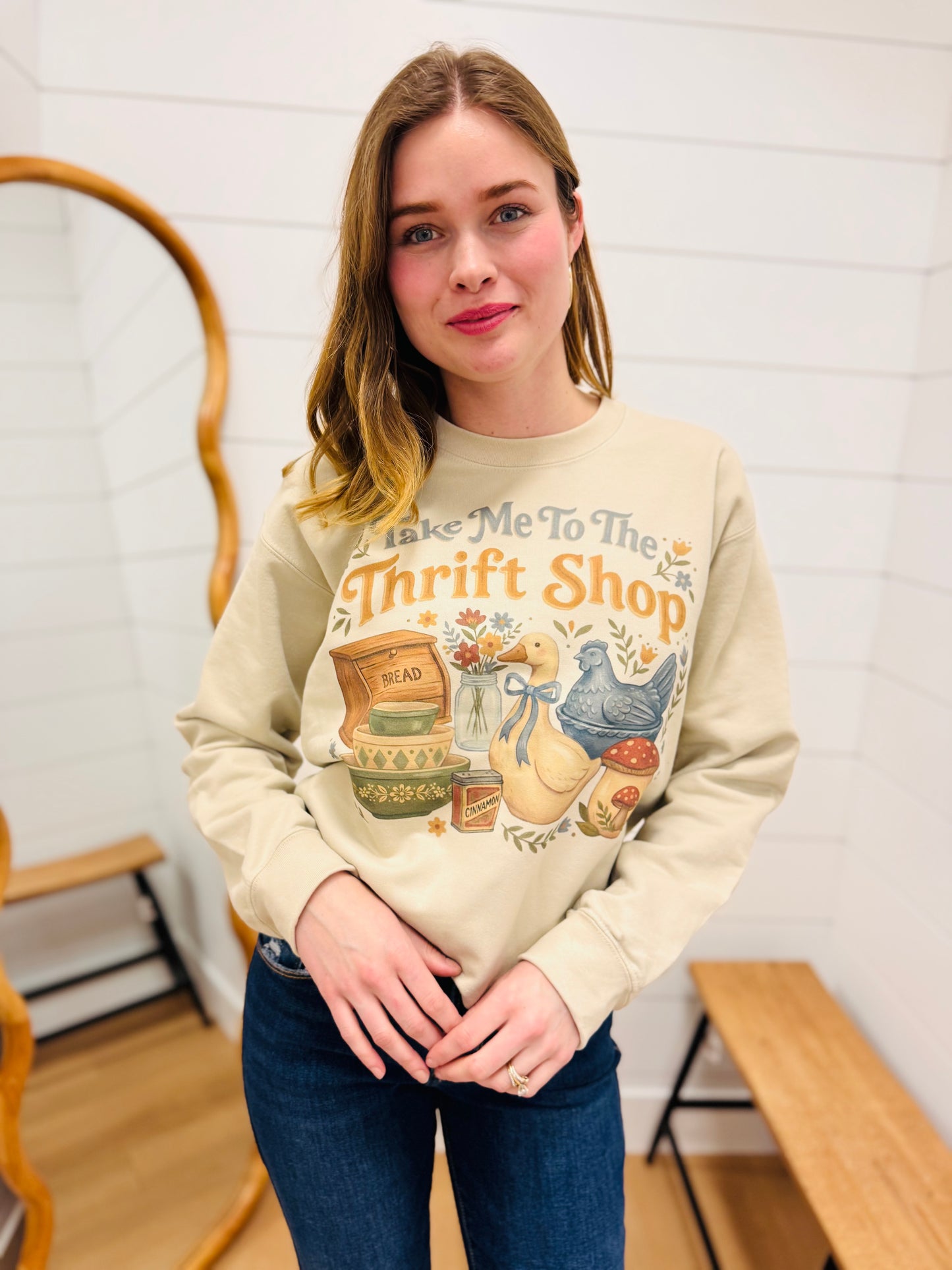 Take Me To The Thrift Shop Sweatshirt