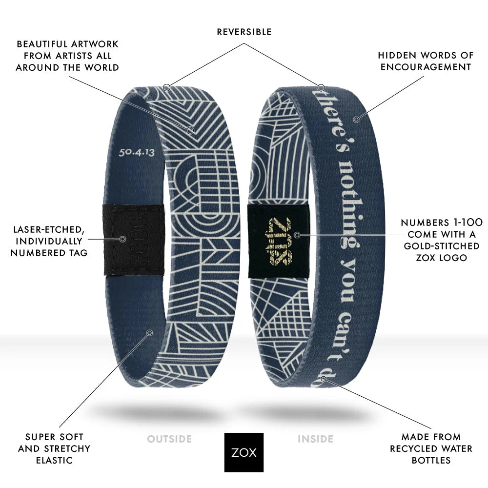 There's Nothing You Can't Do - Interactive ZOX Bracelet Bible