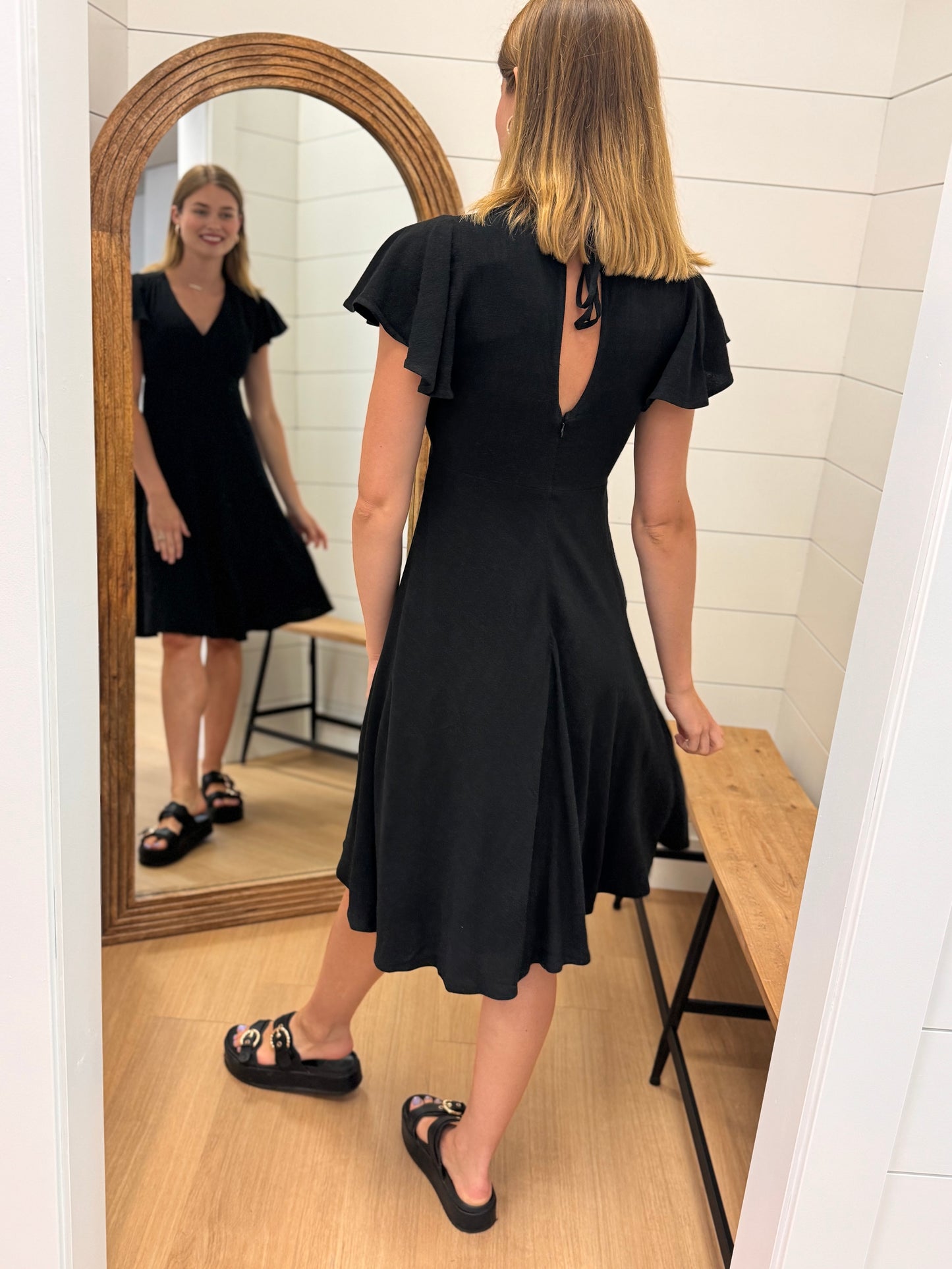 Black Midi Dress