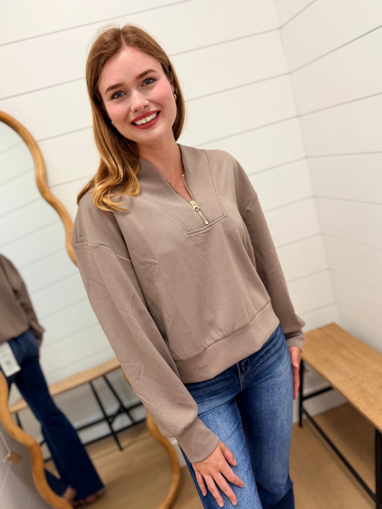 Scuba Half Zip Pullover