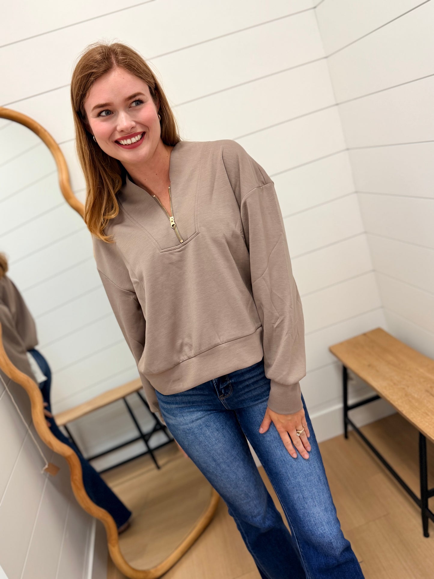 Scuba Half Zip Pullover