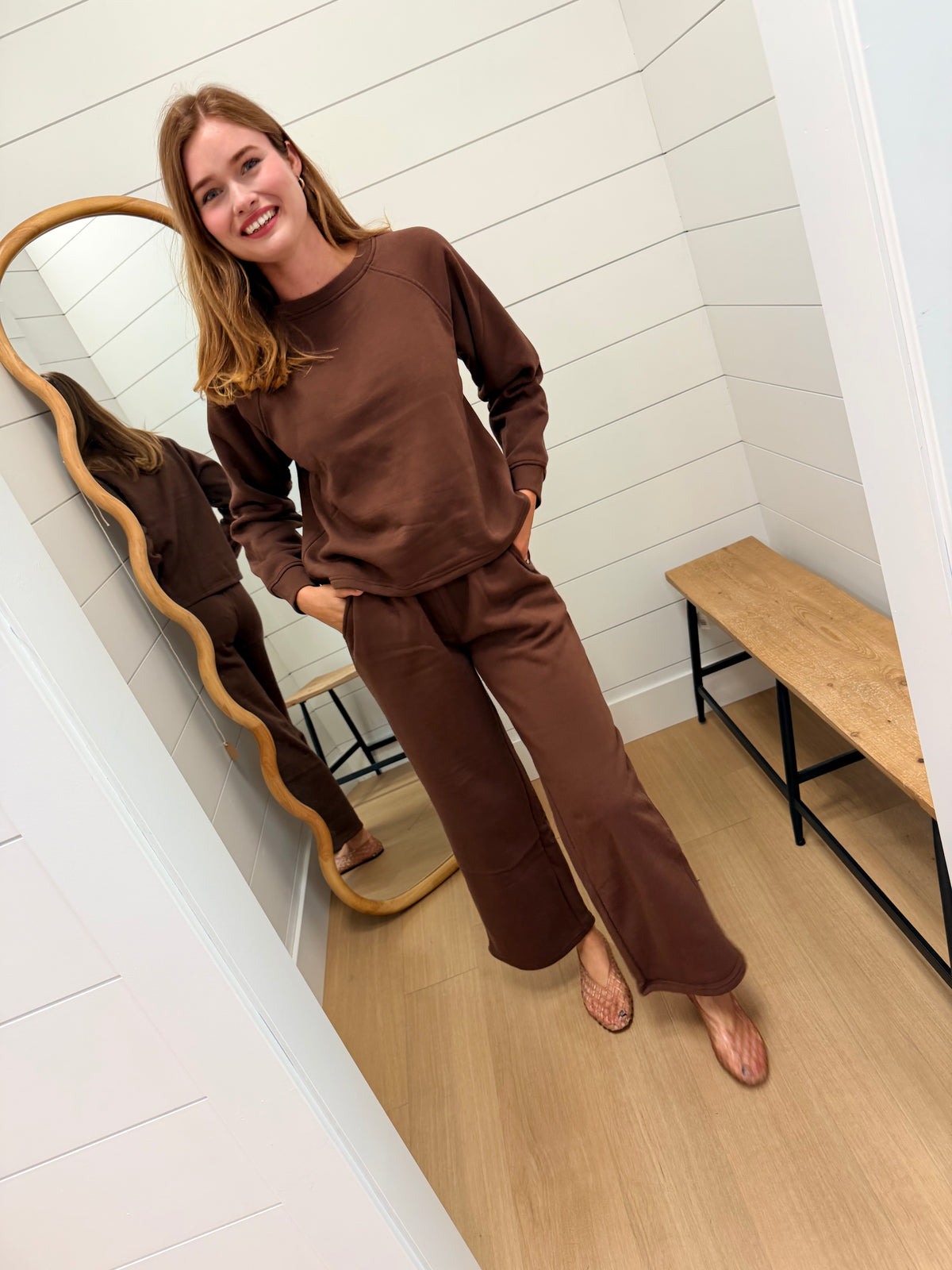 Fleece Raglan Sweatpants