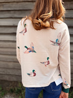 Mallard Duck Crew Neck Pullover