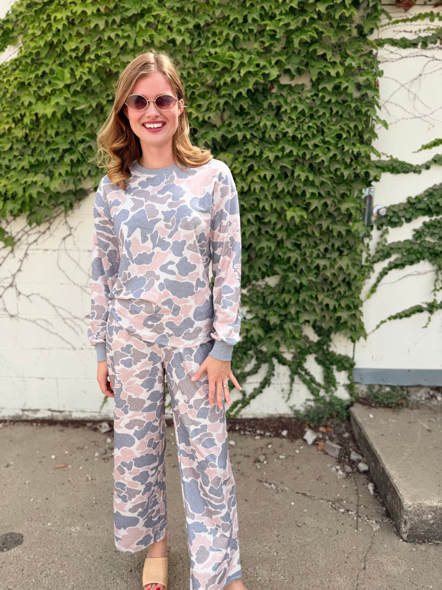 Camo Loose Pants