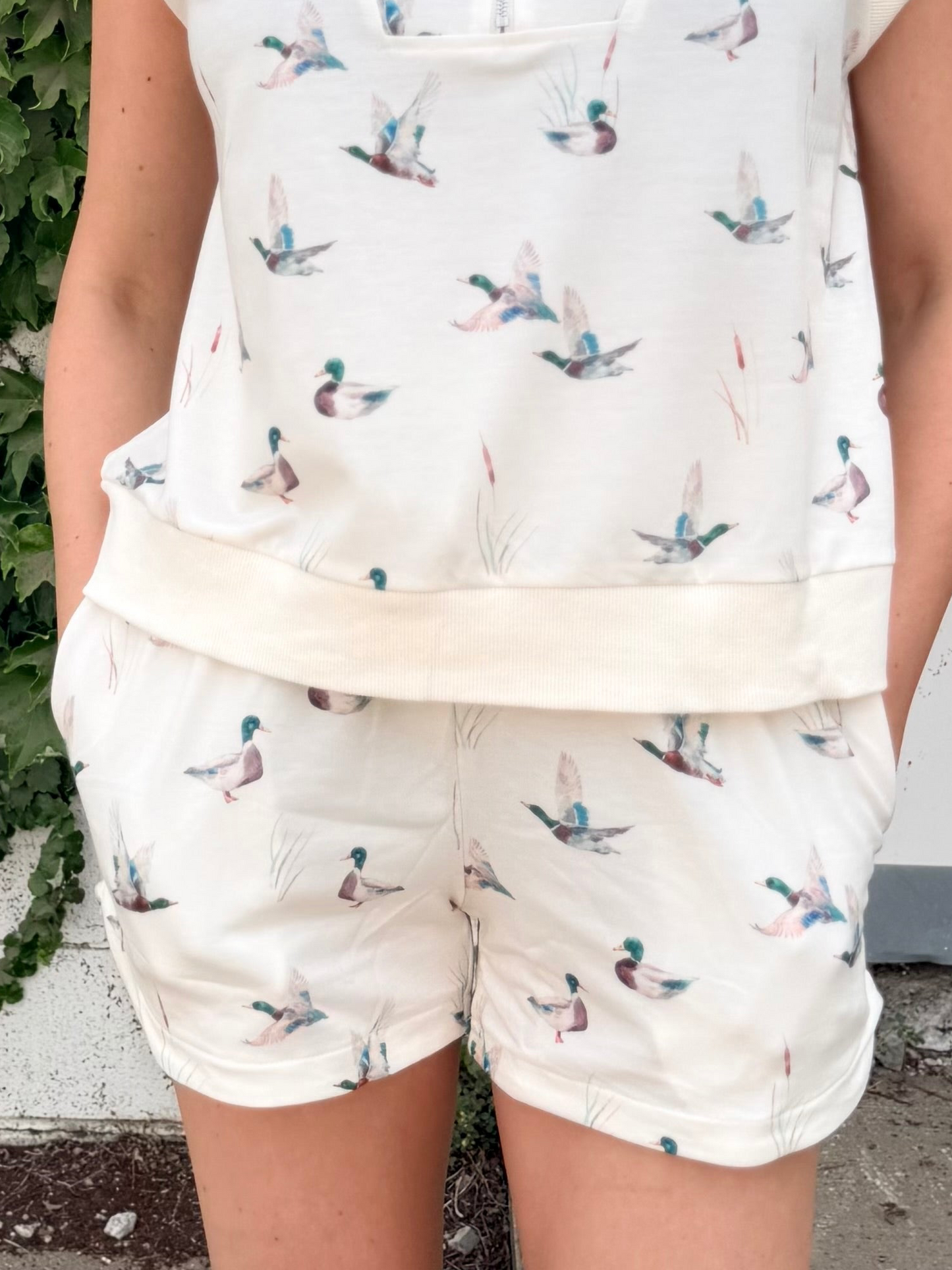 Mallard Drawstring Shorts