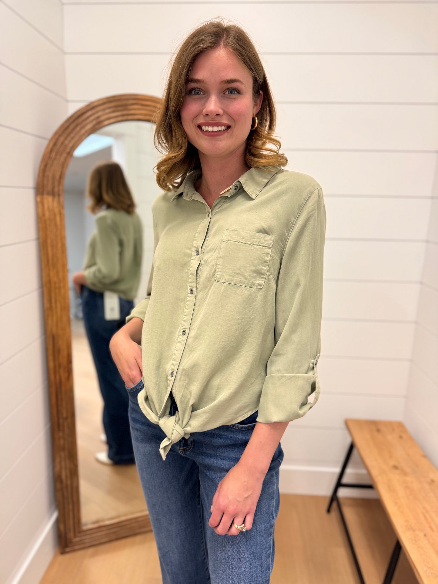 Long Sleeve Button Down Shirt