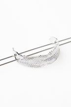 Feather Bun Cuff Hair Pin