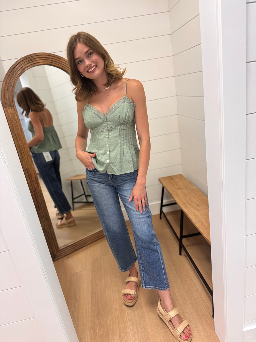 Cami Tank with Adjustable Straps