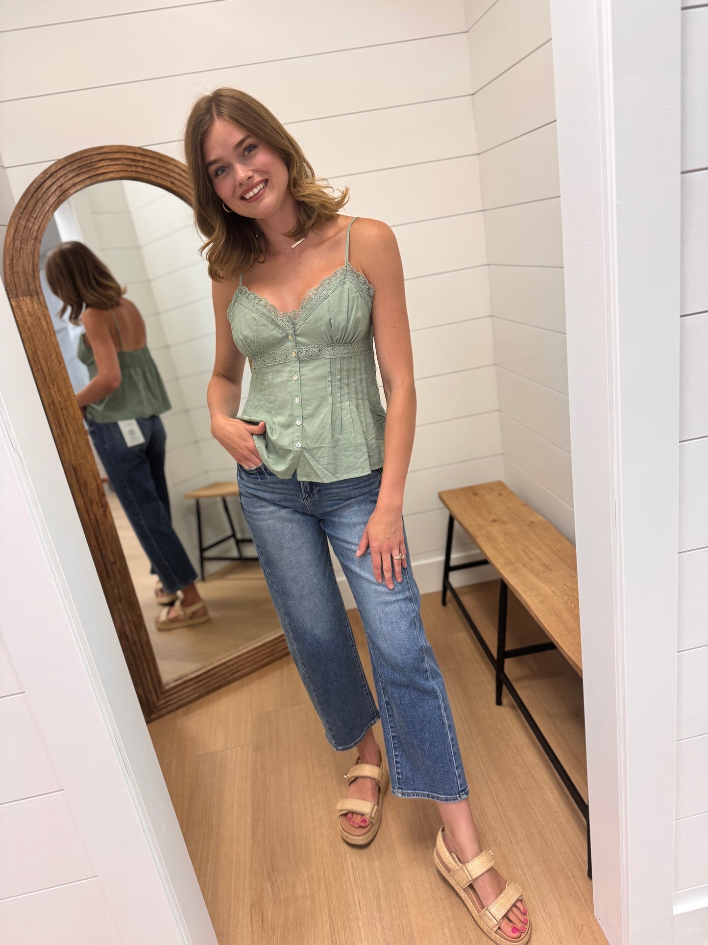 Cami Tank with Adjustable Straps