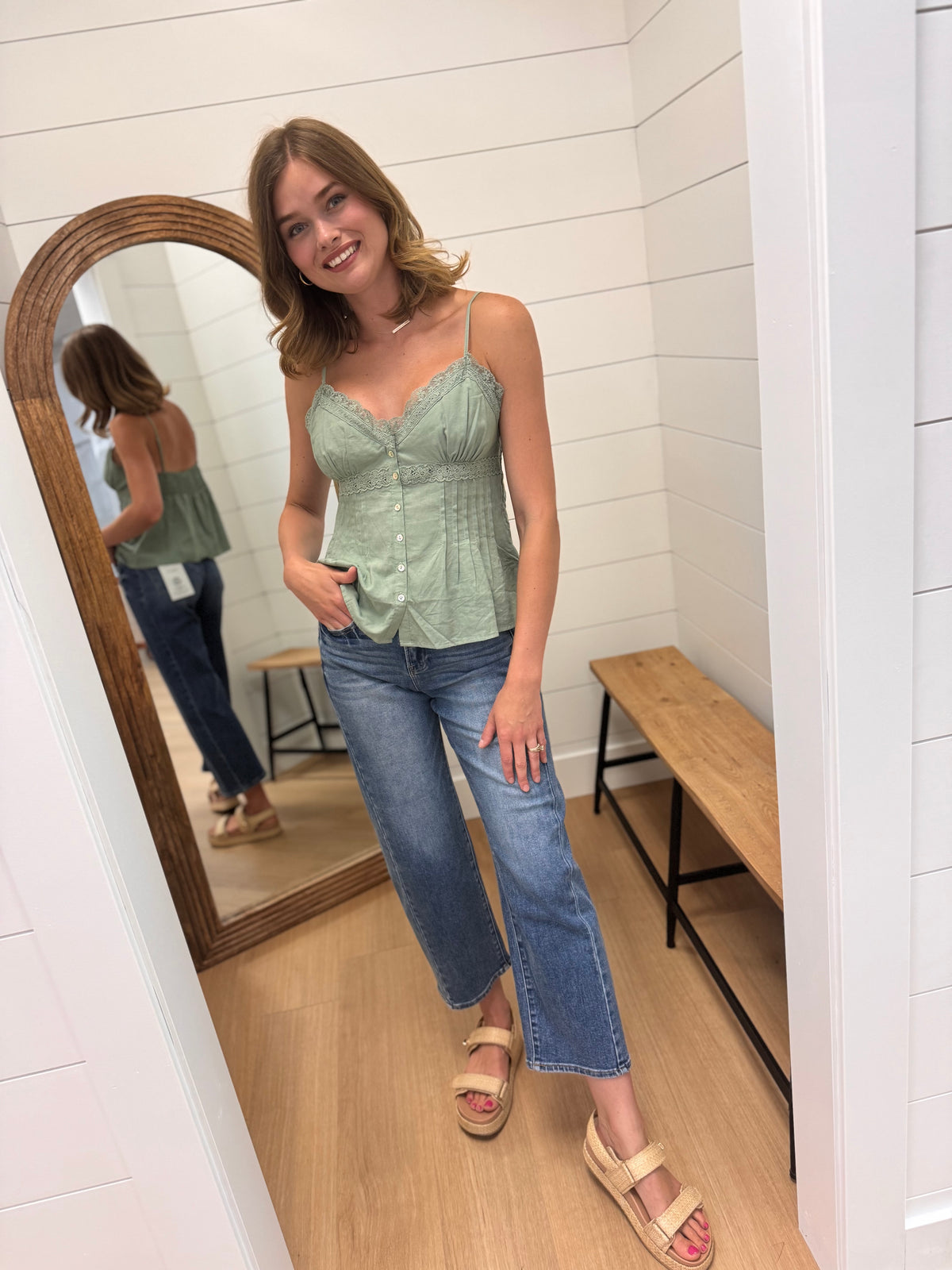 Cami Tank with Adjustable Straps