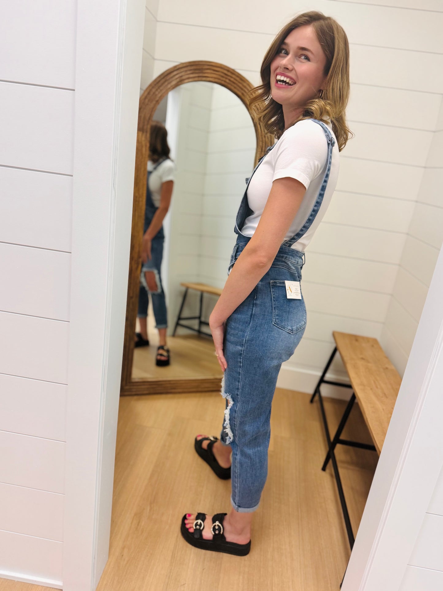 Denim Overalls