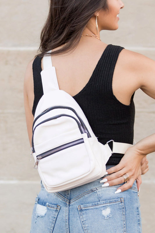 Essential Sling Bag - Cream