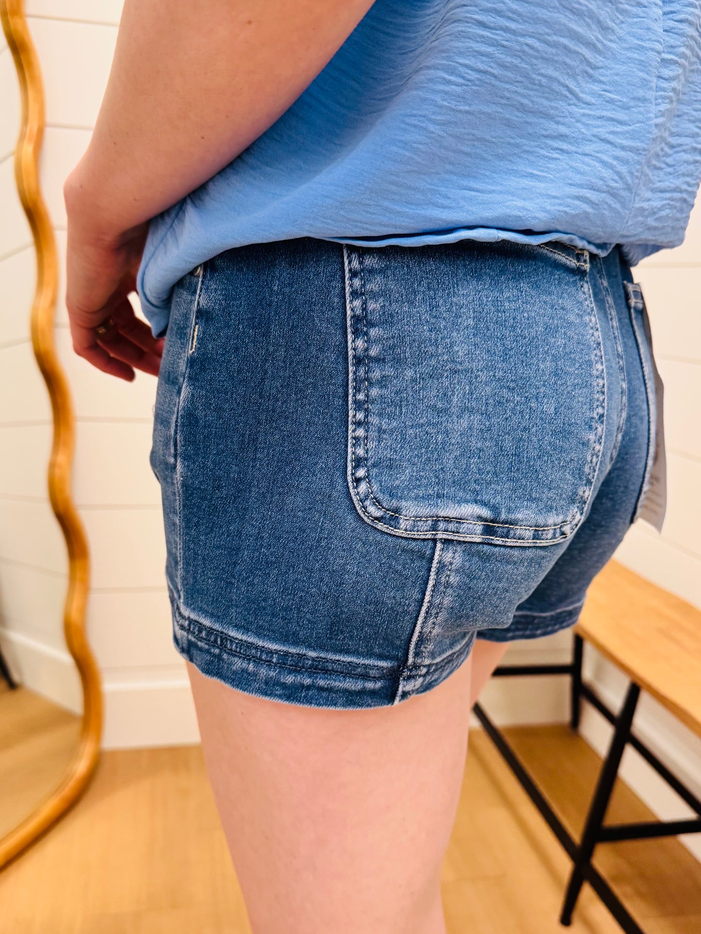 Vertical Seam Shorts - Risen
