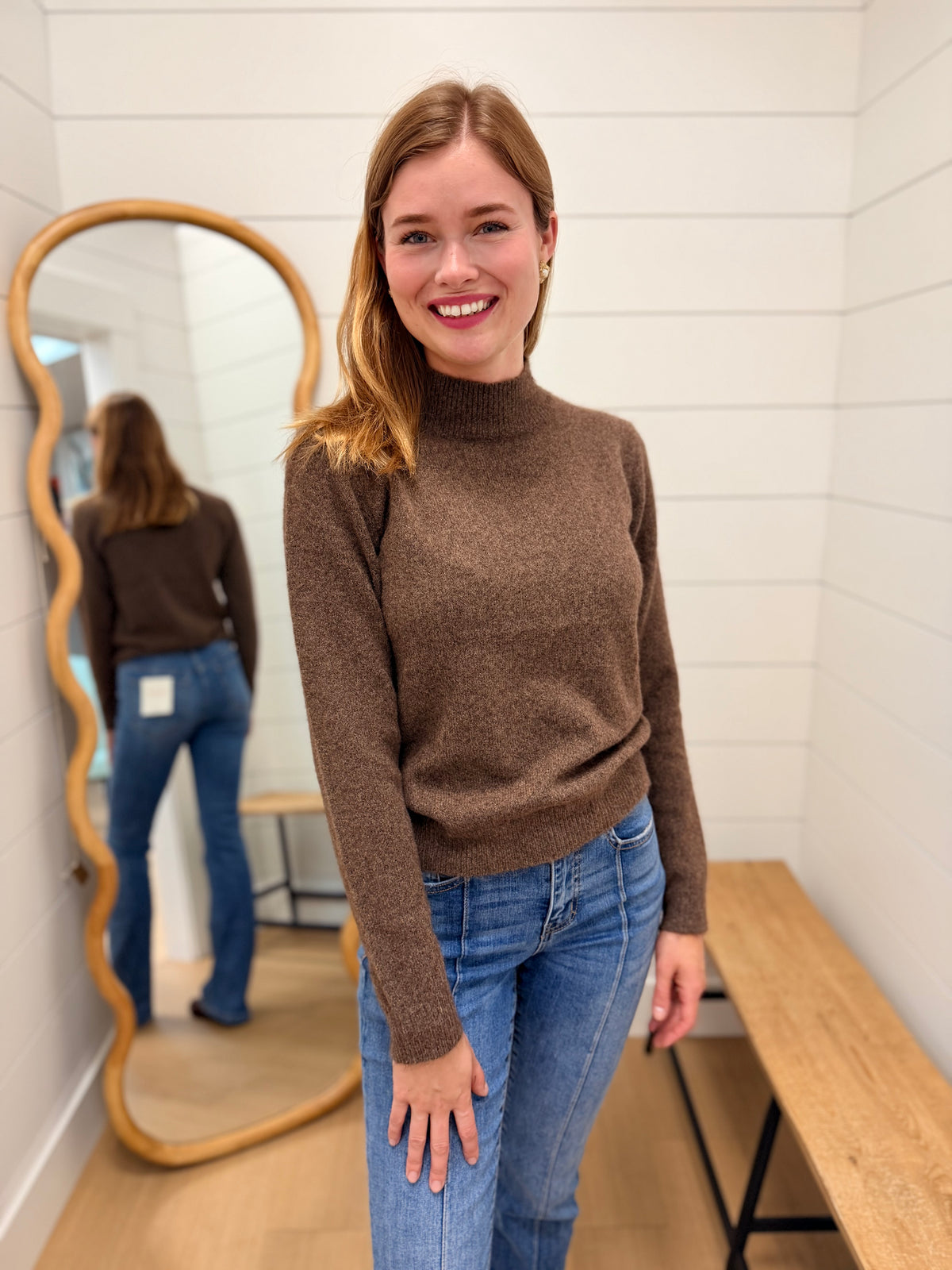 High Neck Sweater