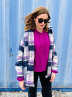 Soft Oversized Plaid Shacket