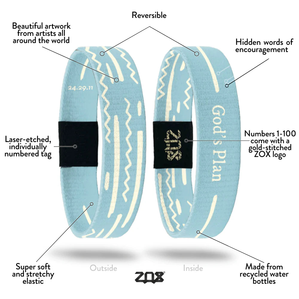 God's Plan - Interactive ZOX Bracelet Bible