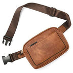 Vegan Leather Sling Belt Bum Bag Fanny Pack