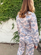 Camo Long Sleeve Top