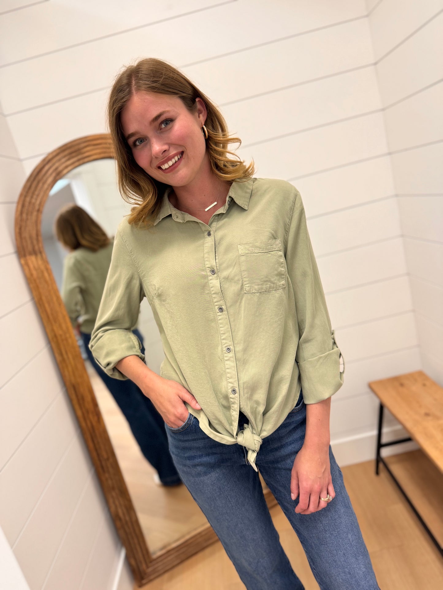 Long Sleeve Button Down Shirt