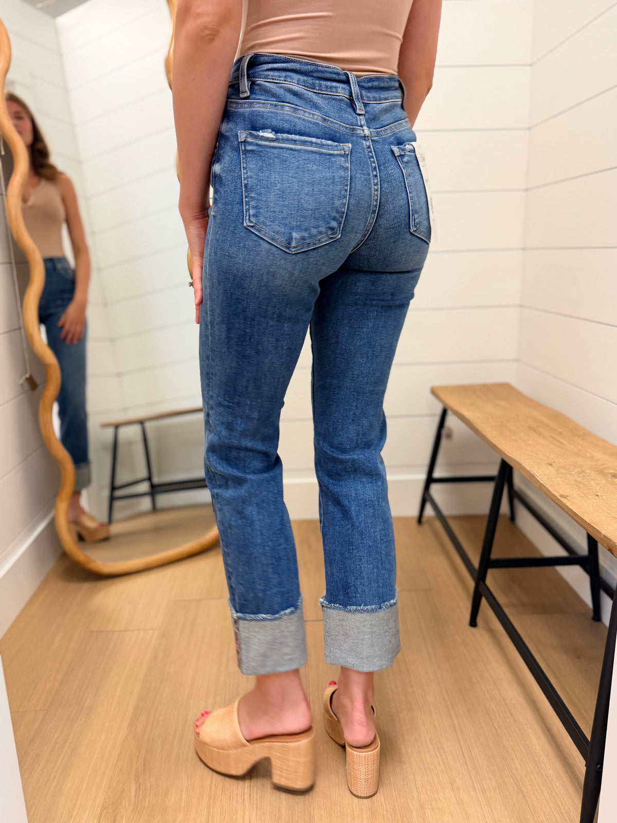 Tummy Control Mid Rise Straight - Risen