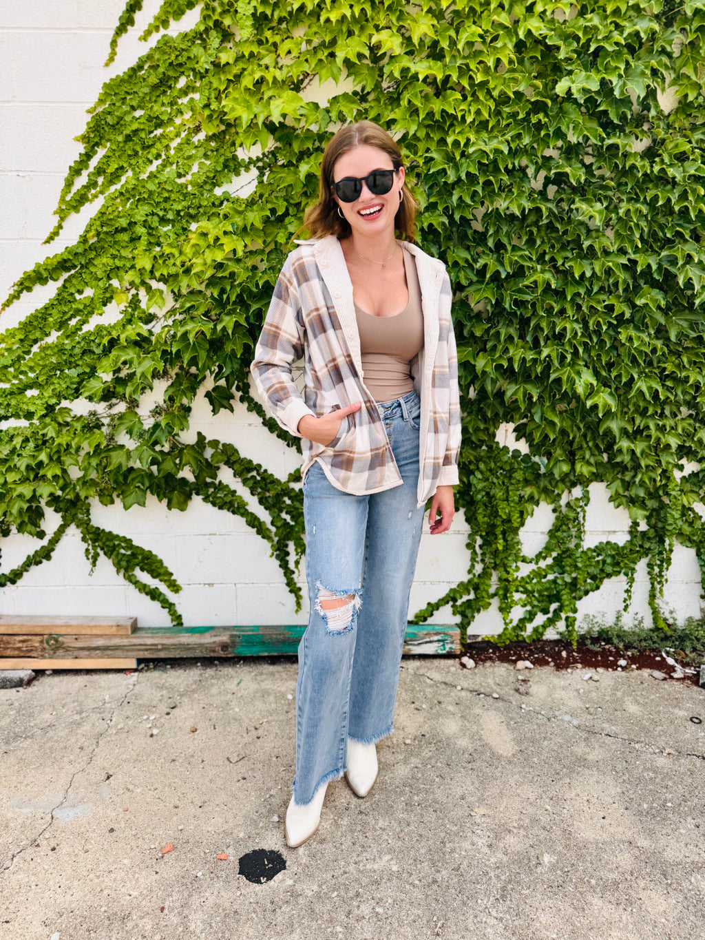 Corduroy Reversible Button Down Jacket