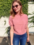 Chic Short Sleeved Sweater