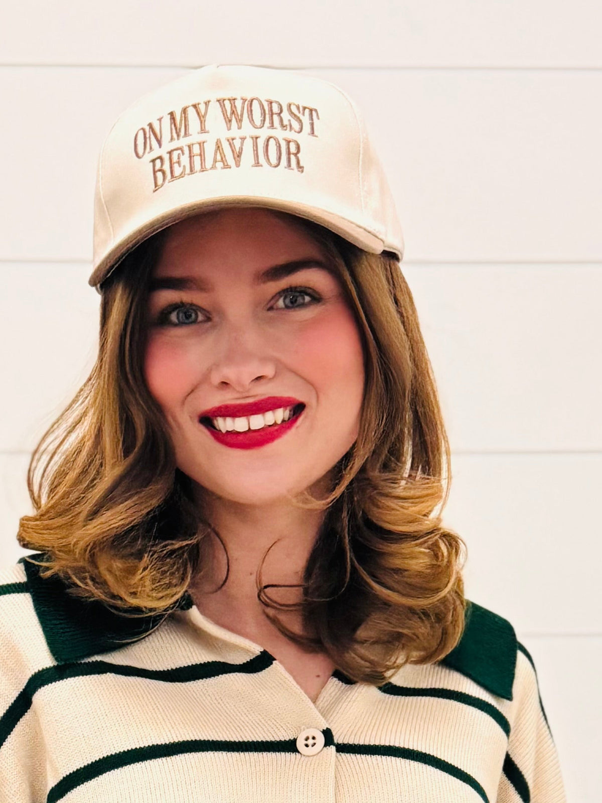 On My Worst Behavior Cap