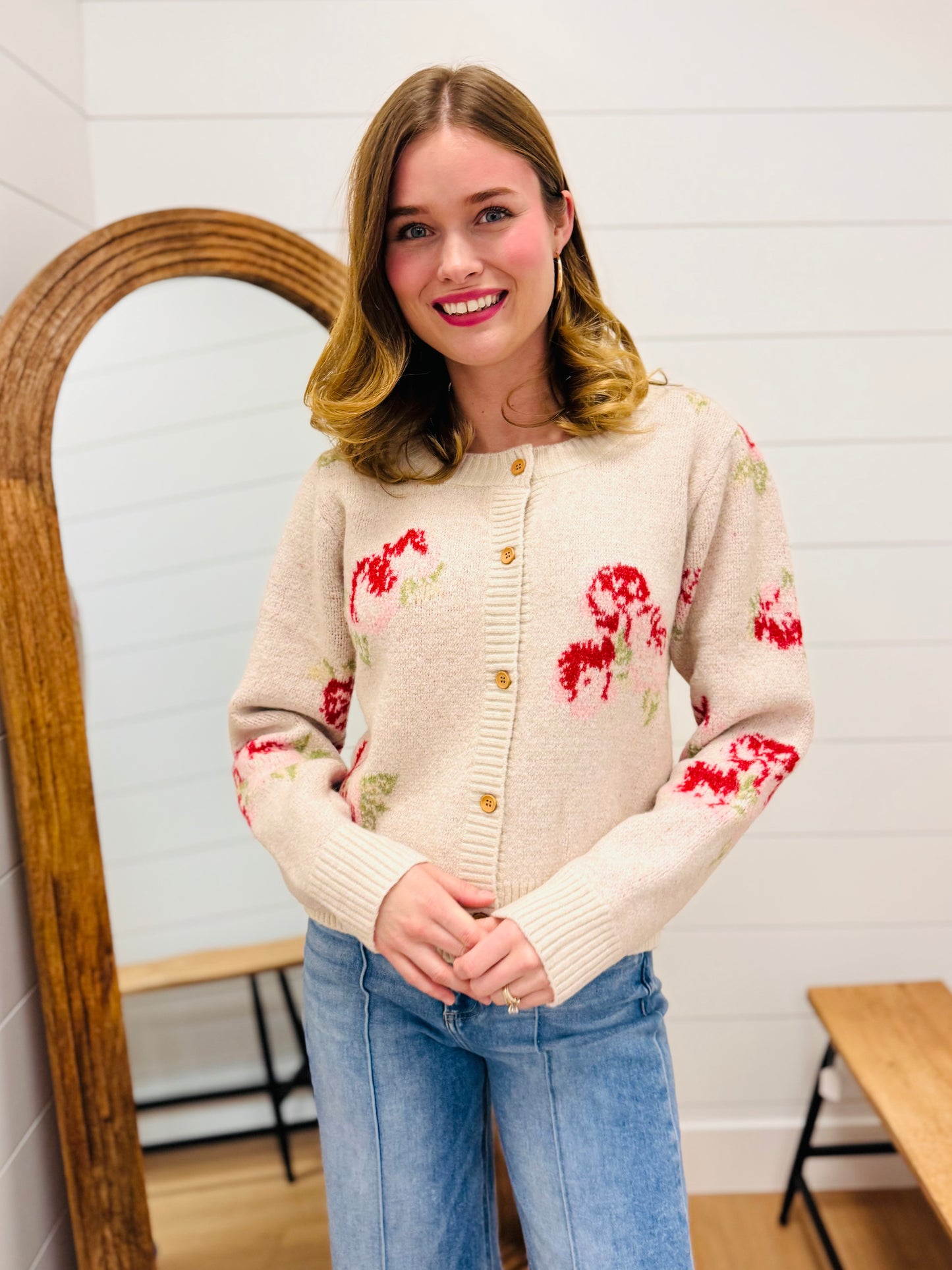 Soft Knit Sweater Cardigan