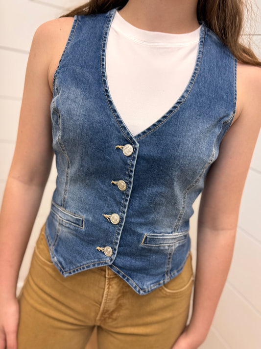Denim Vest