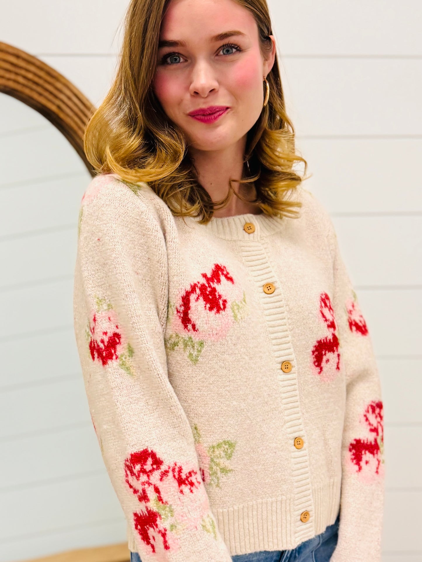 Soft Knit Sweater Cardigan