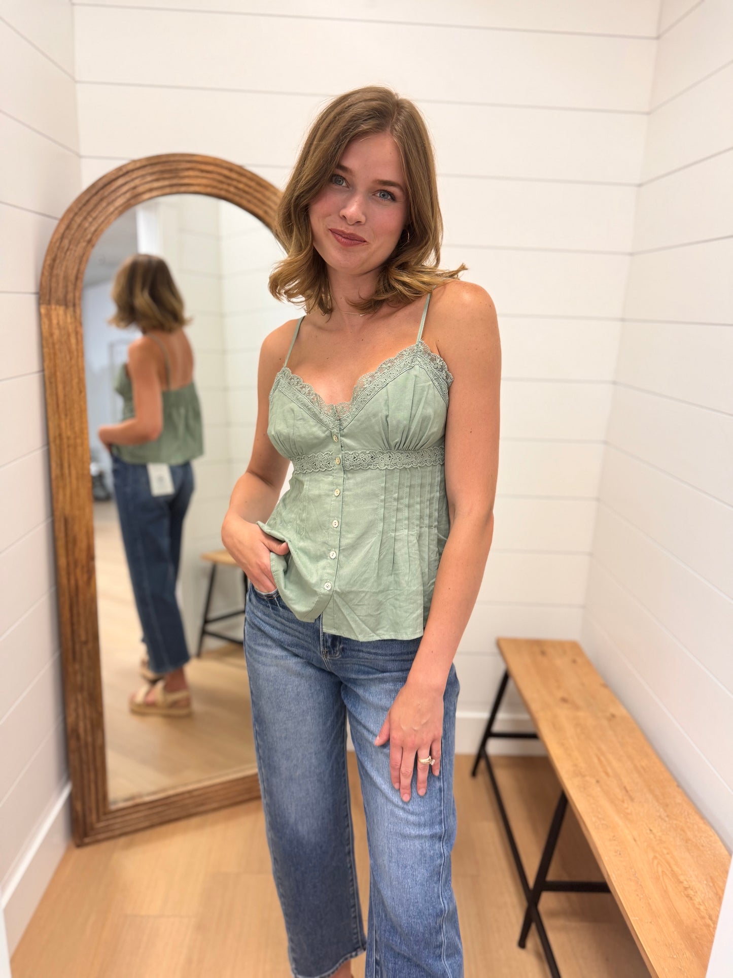 Cami Tank with Adjustable Straps