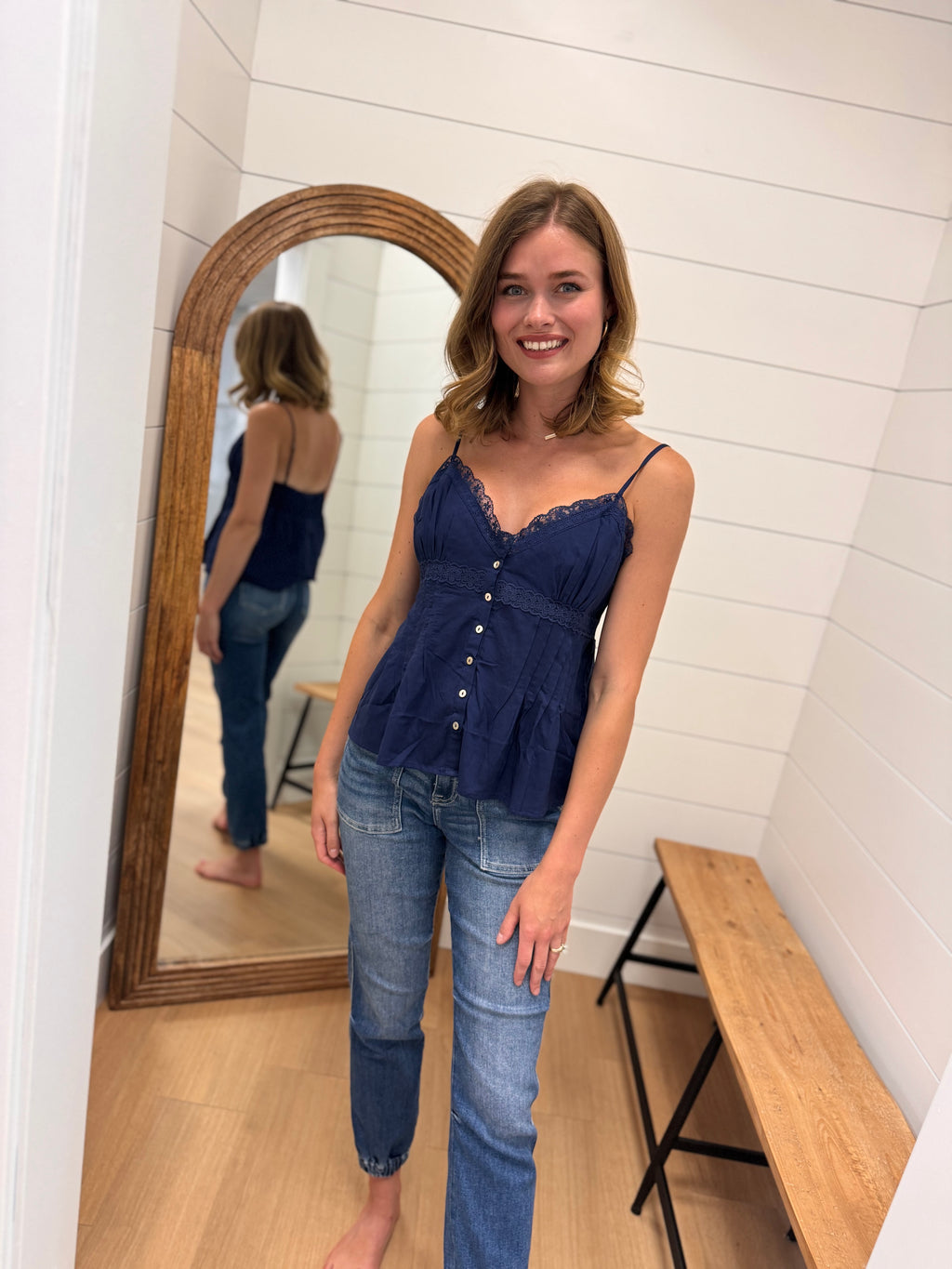 Cami Tank with Adjustable Straps
