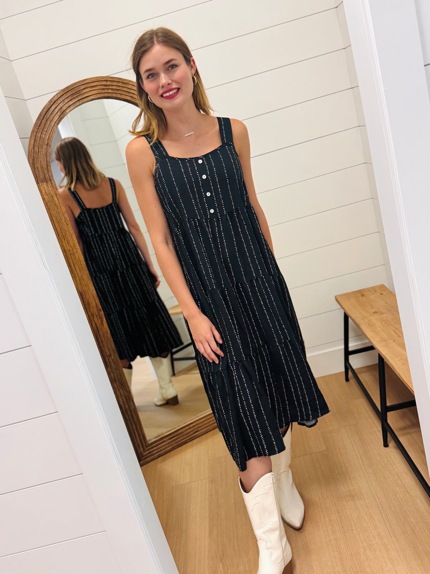 Black Shift Dress