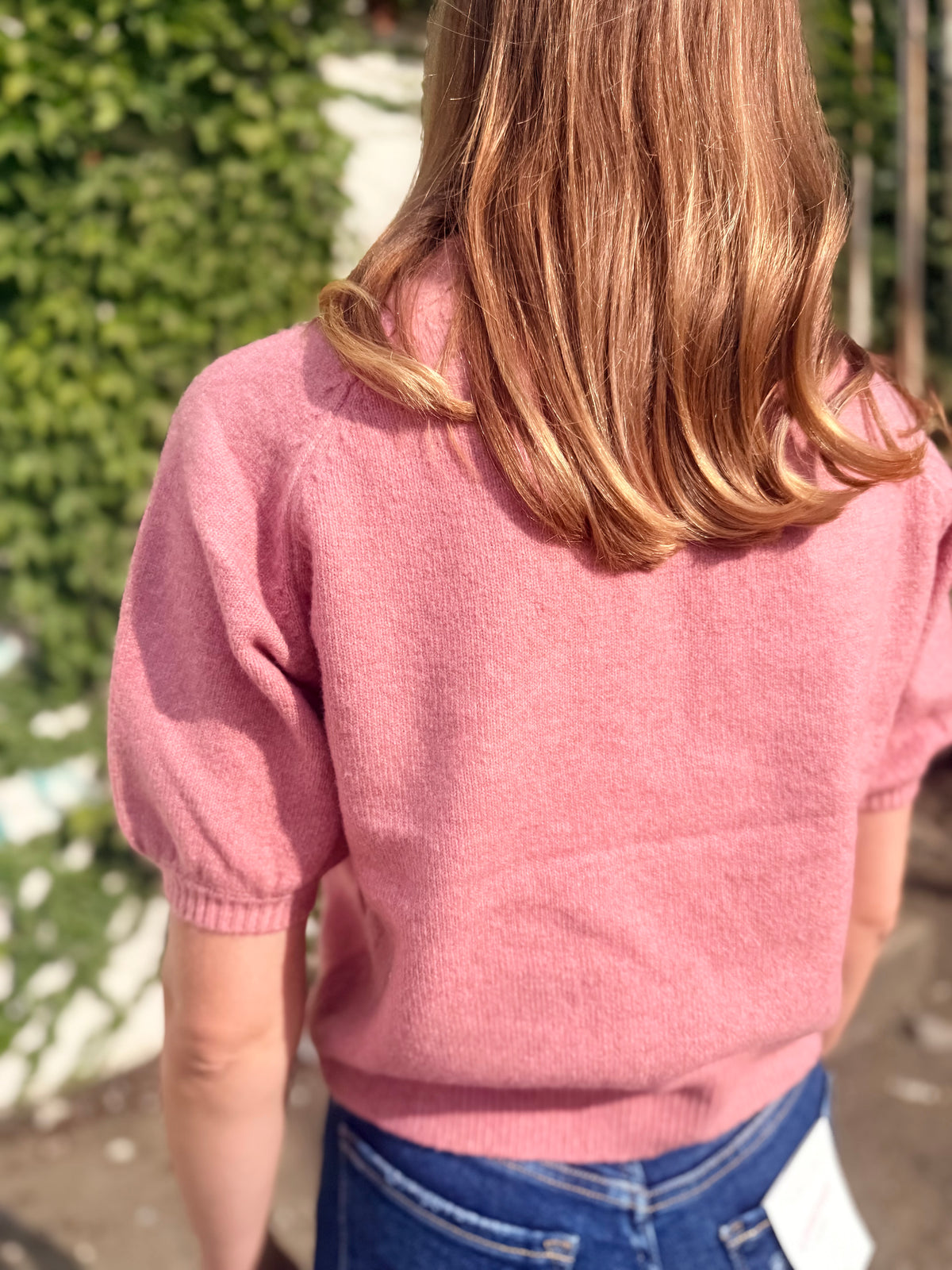 Chic Short Sleeved Sweater