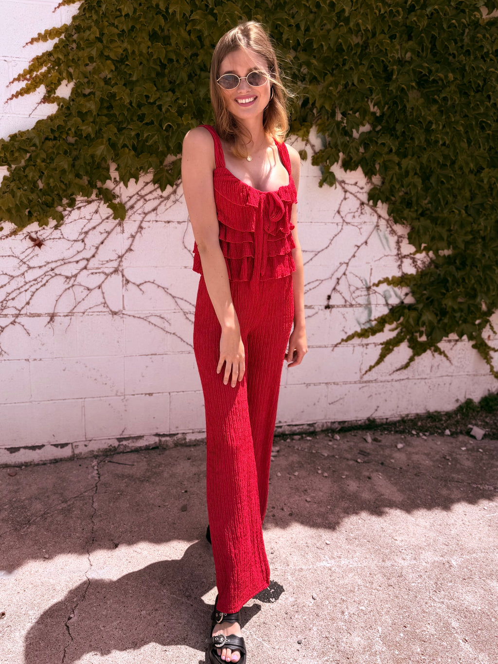 Tiered Ruffle Top