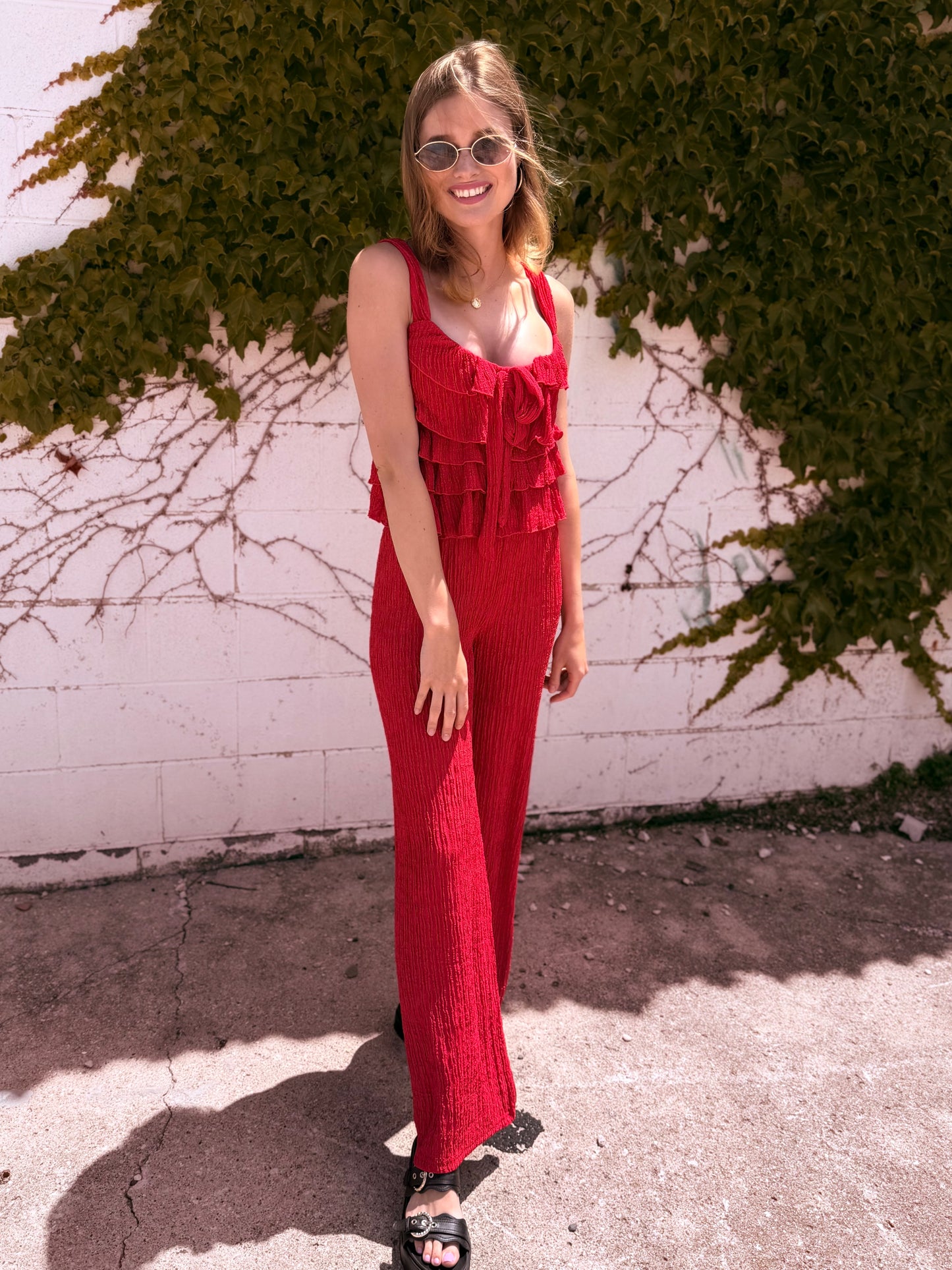 Tiered Ruffle Top